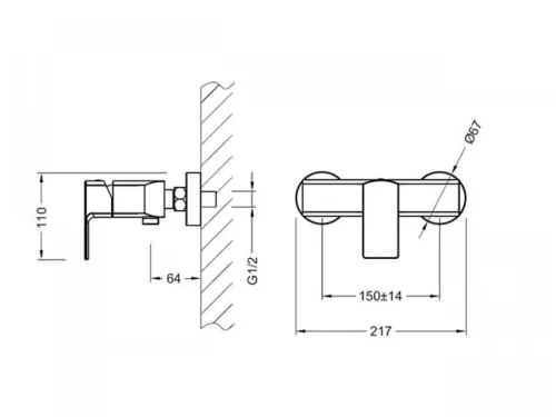 Arezzo Springfield zuhanycsaptelep AR-5009