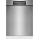 BOSCH SMU4EVS08E Serie|4 Pult alá beépíthető mosogatógép | Nemesacél | 60 cm