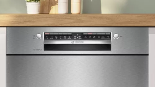 BOSCH SMU4EVS08E Serie|4 Pult alá beépíthető mosogatógép | Nemesacél | 60 cm