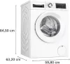 Bosch WGG244Z4BY Serie 6 Elöltöltős mosógép - Szépséghibás termék