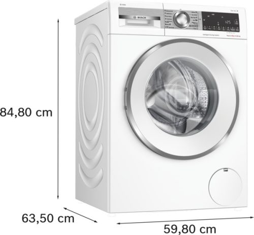 Bosch WNG254A9BY Serie 6 Mosó-szárítógép 10.5/6 kg 1400 fordulat/perc