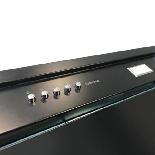 Falmec BUILT IN MAX EVO 50 T600 BK álkürtőbe építhető páraelszívó, fekete, 53 cm, 480 m3/óra, mechanikus vezérlés, LED
