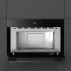 Gorenje BM341M3DBGH Beépíthető mikró, 34 L, fekete üveg, lefelé nyíló ajtóval