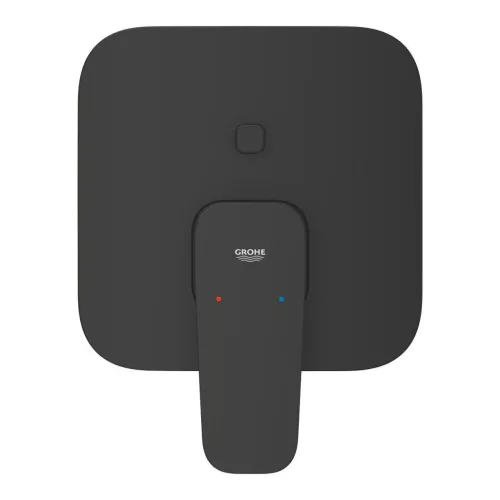 Grohe Cubeo zuhany csaptelep, színkészlet, 2 fogyasztó, matt fekete (1017782430)