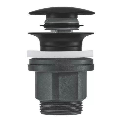 Grohe leeresztő szett nyomódugóval (push-open), matt fekete (1024642430)