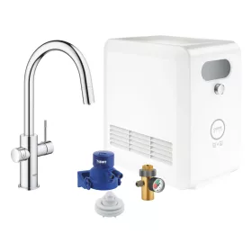   Grohe Blue Professional C-kifolyós kezdőkészlet kihúzható fejjel, szín: króm (31325002)