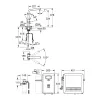 Grohe Blue Professional L-kifolyós kezdőkészlet, szín: króm (31347003)