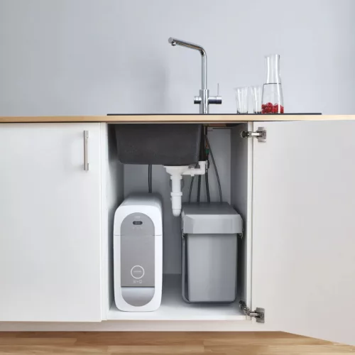 Grohe Blue Home - Mosdókagyló keverő hűtőberendezéssel és szűrővel, krómozott 31454001 (31454001)