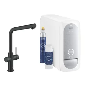   Grohe Blue Home L-kifolyós kezdőkészlet, bársony fekete 31454KS1