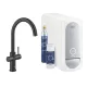 Grohe Blue Home C-kifolyós kezdőkészlet S-es méretű filterrel, szín: bársony fekete (31455KS1)