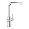 Grohe Mosogató csaptelep Grohe Blue Home kihúzható zuhannyal króm 31539000