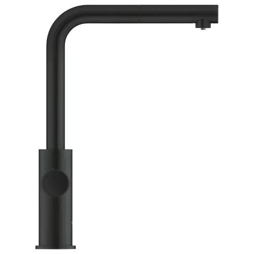 GROHE Blue Home L-kifolyós kezdőkészlet kihúzható fejes fekete (31539KS0)