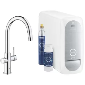   Grohe Mosogató csaptelep Grohe Blue Home kihúzható zuhannyal króm 31541000 (G31541000)