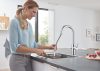 Grohe Mosogató csaptelep Grohe Blue Home kihúzható zuhannyal króm 31541000 (G31541000)