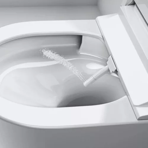 Grohe Sensia Pro fali bidéfunkciós teljes WC-rendszer falsík mögötti öblítőtartályokhoz, alpin fehér 36508SH0