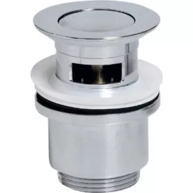   Sapho Click-Clack mosdó lefolyó 1"1/4, nagy dugóval, króm CV1008