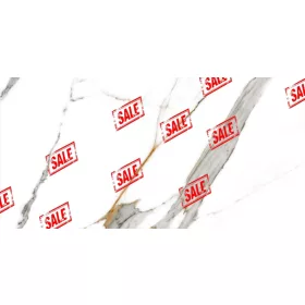 Khan Carrara White 60*120 magasfényű fehér padlólp