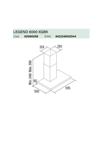 CATA - Páraelszívó LEGEND 6000 XGBK