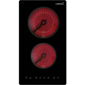 CATA - Beépíthető domino kerámia főzőlap TD-3002 BK/B