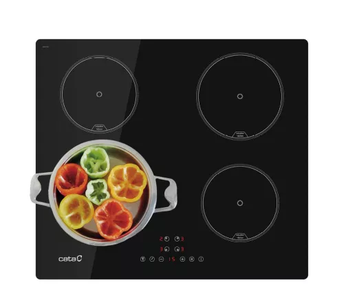 CATA - Beépíthető indukciós főzőlap IB-6324 E2 BK Hob to Hood