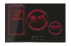 NODOR - Beépíthető indukciós főzőlap NorCoock IH-N8106 BK Hob to Hood Fekete