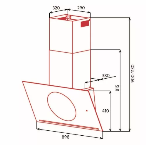 NODOR - Páraelszívó NorBreeze CIRCUM 90 DB NMOTION