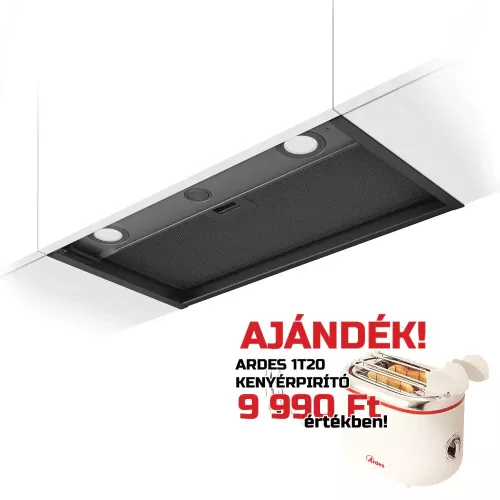 ELICA - Páraelszívó BOXIN LX/BL MAT/A/60 + Kenyérpirító 1T20
