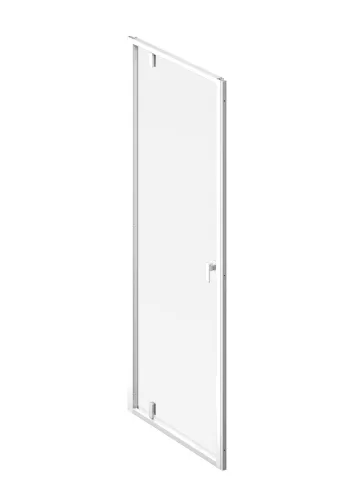 Nexty NDOP1-80 zuhanyajtó matt fehér+transparent