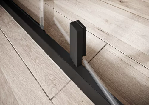 Ravak Nexty NDOP2-120 zuhanyajtó fekete+transparent