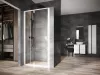 Ravak Nexty NDOP2-120 zuhanyajtó matt fehér+transparent