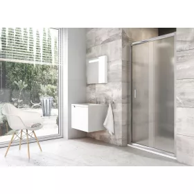 Ravak Blix BLDP2-110 zuhanyajtó krómhatású+grape