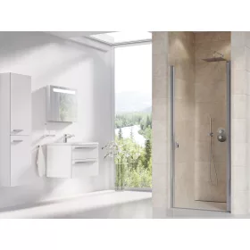 Ravak Chrome CSD1-90 zuhanyajtó szatén+transparent