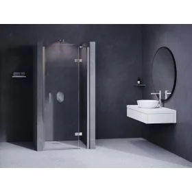 Ravak Matrix MSD2-100 zuhanyajtó (A) jobb króm+transparent