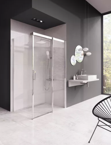 Ravak Matrix MSDPS-120x90 zuhanykabin jobb krómhatású+transparent