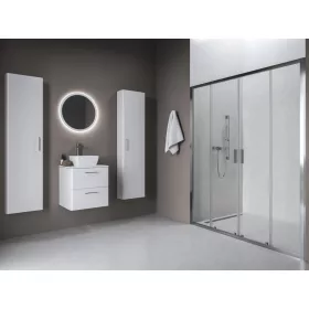   Ravak Blix II NBLDP4 120 zuhanyajtó krómhatású+transparent