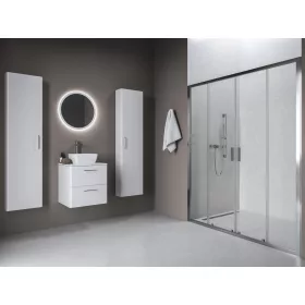   Ravak Blix II NBLDP4 120 zuhanyajtó krómhatású+transparent