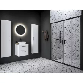 Ravak Blix II NBLDP4 140 zuhanyajtó fekete+transparent