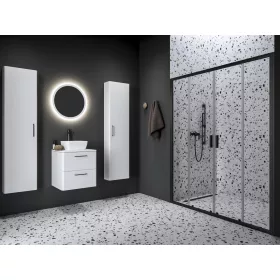 Ravak Blix II NBLDP4 150 zuhanyajtó fekete+transparent