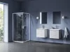 Ravak Blix II NBLRV2 80x80 zuhanykabin matt fehér+transparent