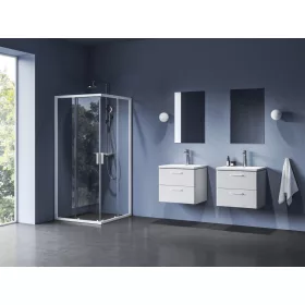  Ravak Blix II NBLRV2 80x80 zuhanykabin matt fehér+transparent