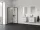 Ravak Blix II NBLRV2 90x90 zuhanykabin fekete+transparent