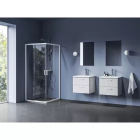   Ravak Blix II NBLRV2 90x90 zuhanykabin matt fehér+transparent