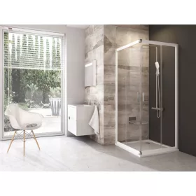 Ravak Blix BLRV2 90x90 zuhanykabin fehér+transparent