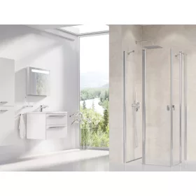   Ravak Chrome CRV2-80 zuhanyajtó krómhatású+transparent (1 oldal)