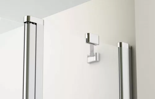 Ravak Chrome CRV2-90 zuhanyajtó szatén+transparent (1 oldal)