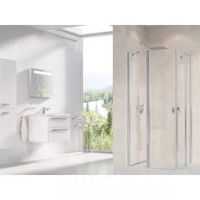   Ravak Chrome CRV2-100 zuhanyajtó krómhatású+transparent (1 oldal)