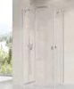 Ravak Chrome CRV2-100 zuhanyajtó szatén+transparent (1 oldal)