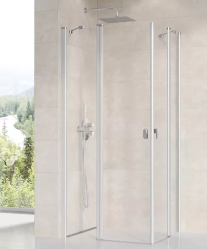 Ravak Chrome CRV2-100 zuhanyajtó szatén+transparent (1 oldal)