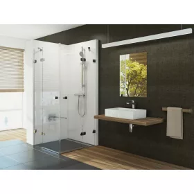 Ravak Brilliant BSRV4-90 zuhanykabin króm+transparent