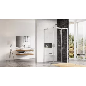 Ravak Matrix MSRV4-80x80 zuhanykabin szatén+transparent
